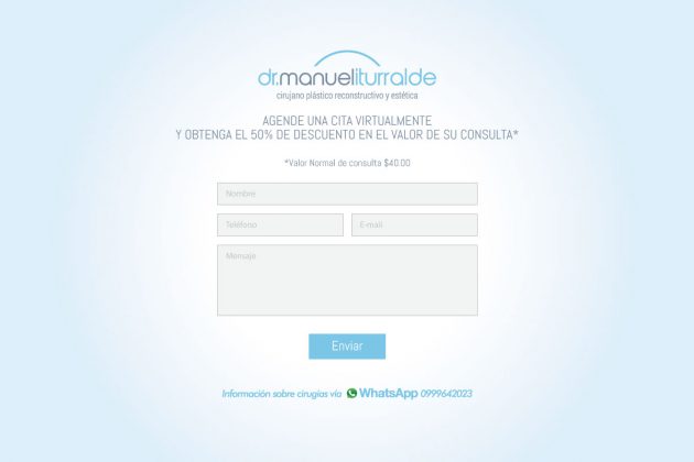 Dr. Iturralde - Landing Page