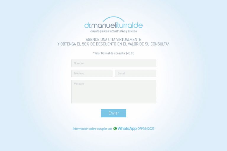 Dr. Iturralde - Landing Page