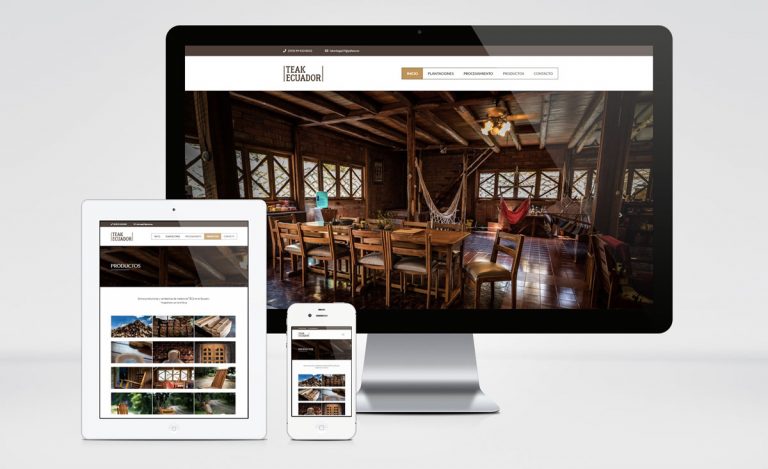TEAK Madera - Website