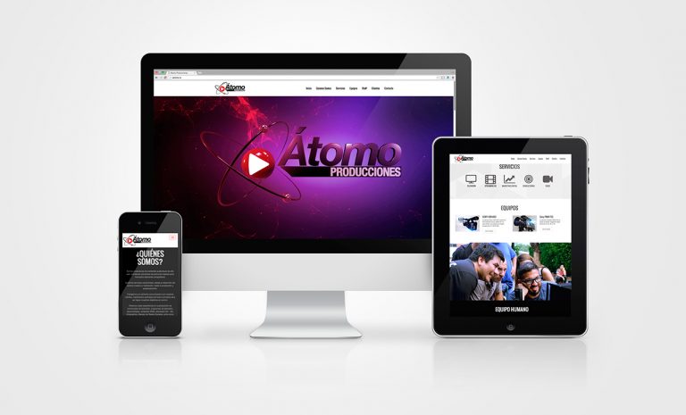 Atomo Tv - One Page