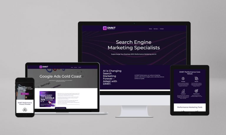 DMKT Performance - Website