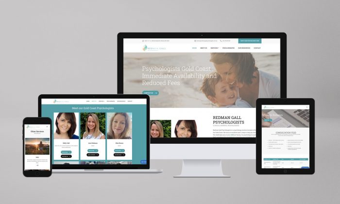 Redman Gall Psychologists Website Redesign