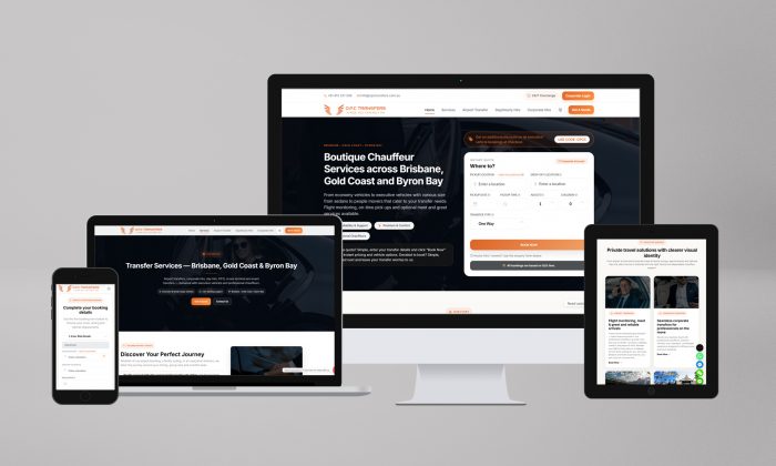 OPC Transfers Booking Website