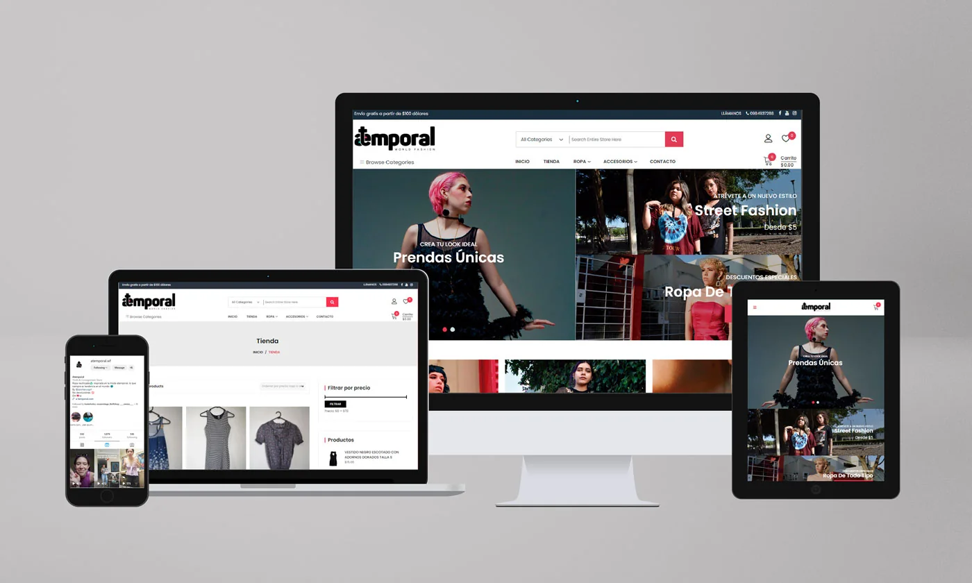 Atemporal — historical interface