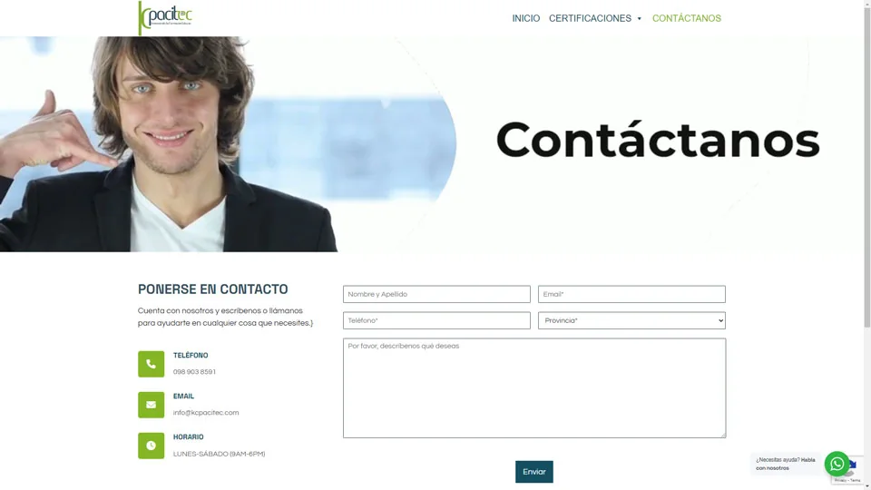 Contact route
