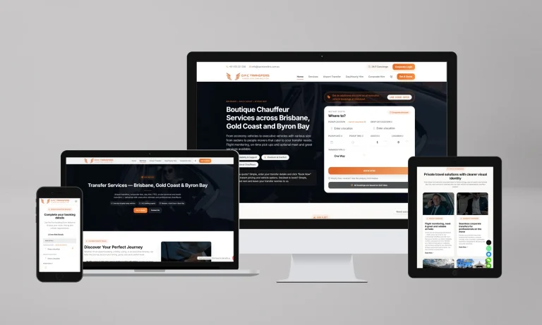 OPC Transfers website