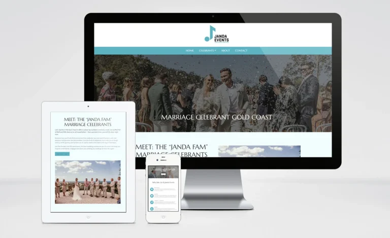 Janda Events website