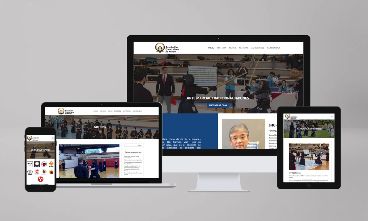 Kendo Ecuador association website