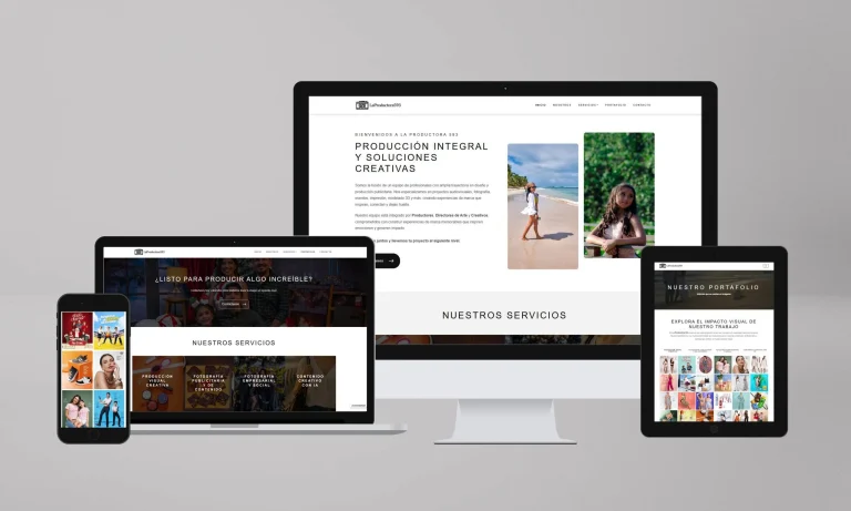 La Productora 593 website
